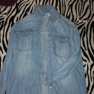 Smooth jean jacket